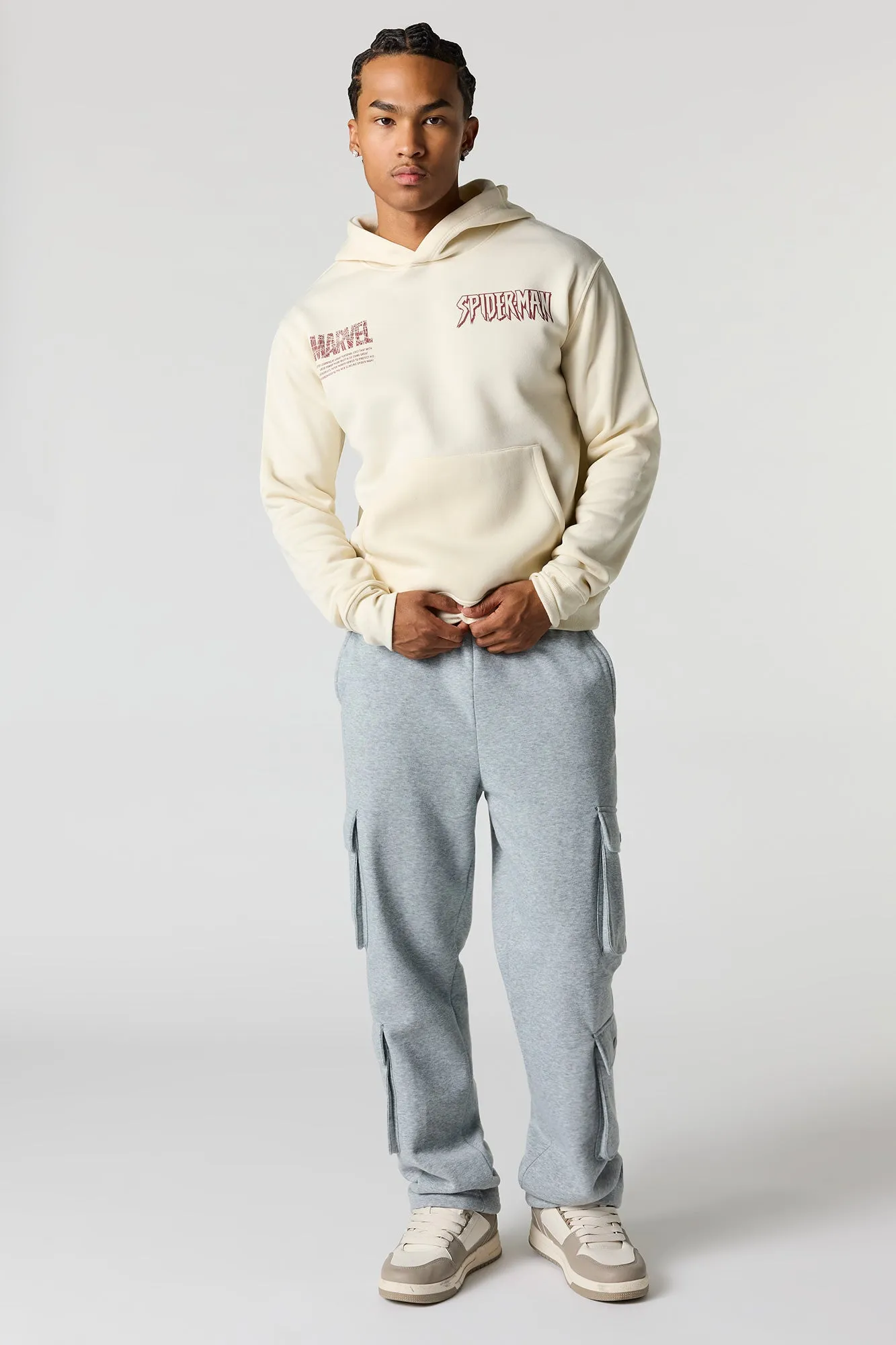 Spider-Man Graphic Fleece Hoodie sold by Urban Planet product image thumbnail 3