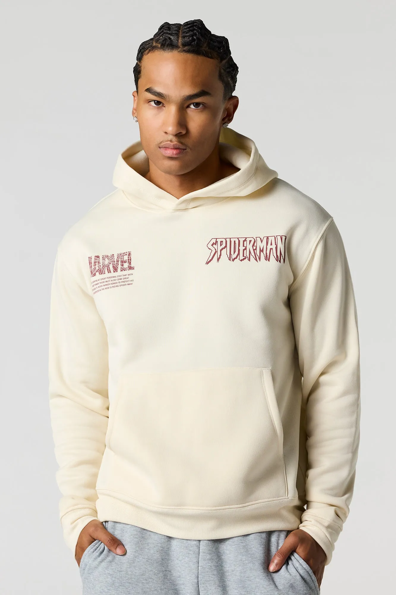 Spider-Man Graphic Fleece Hoodie sold by Urban Planet product image thumbnail 2