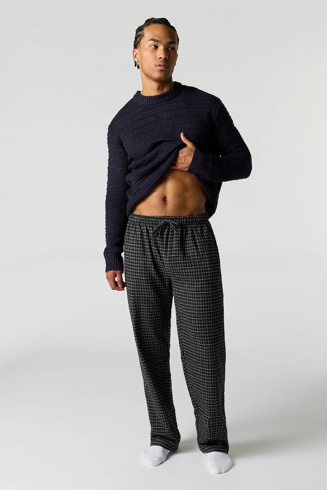 Plaid Flannel Pajama Pant sold by Urban Planet