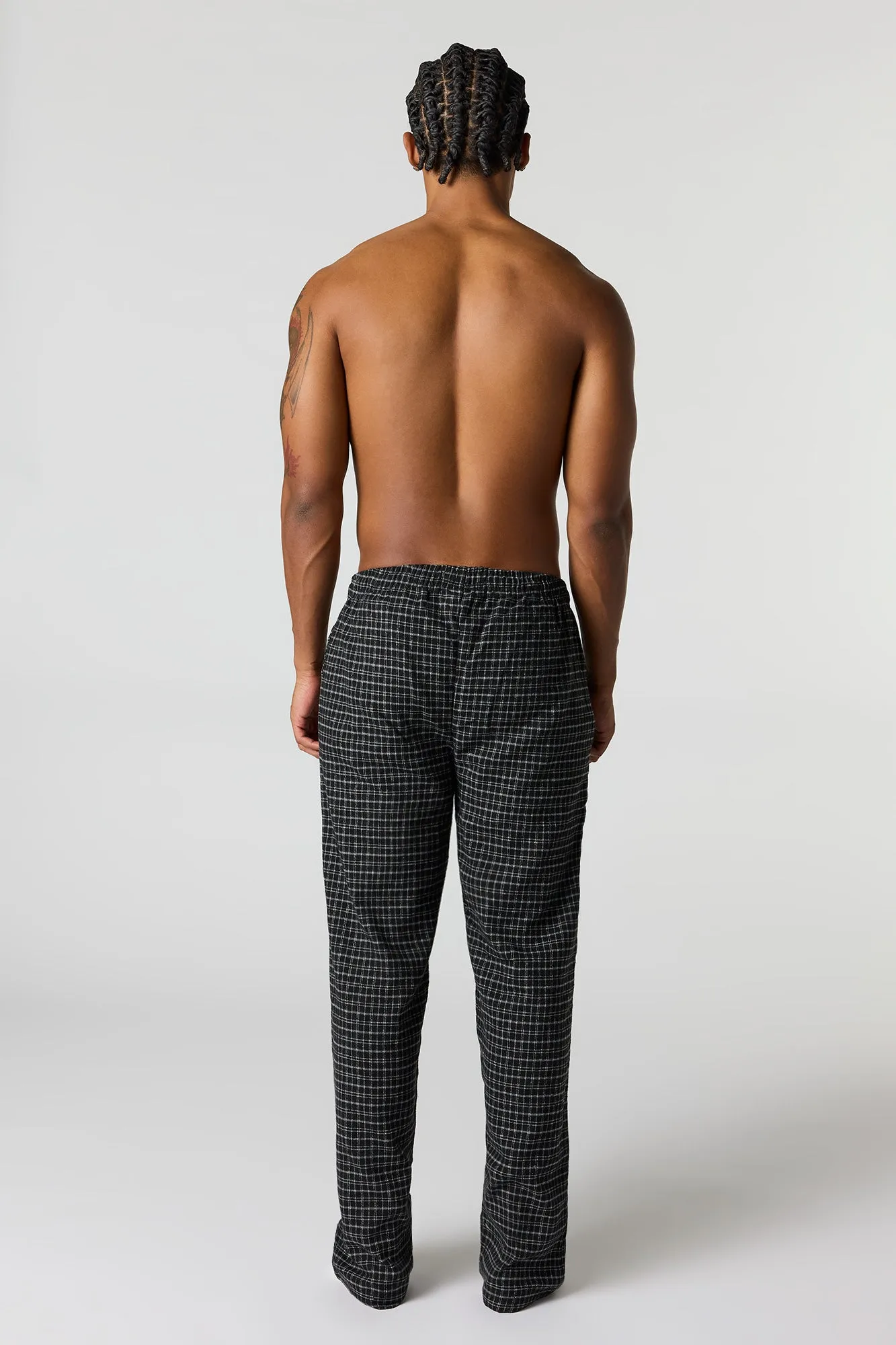 Plaid Flannel Pajama Pant sold by Urban Planet product image thumbnail 4