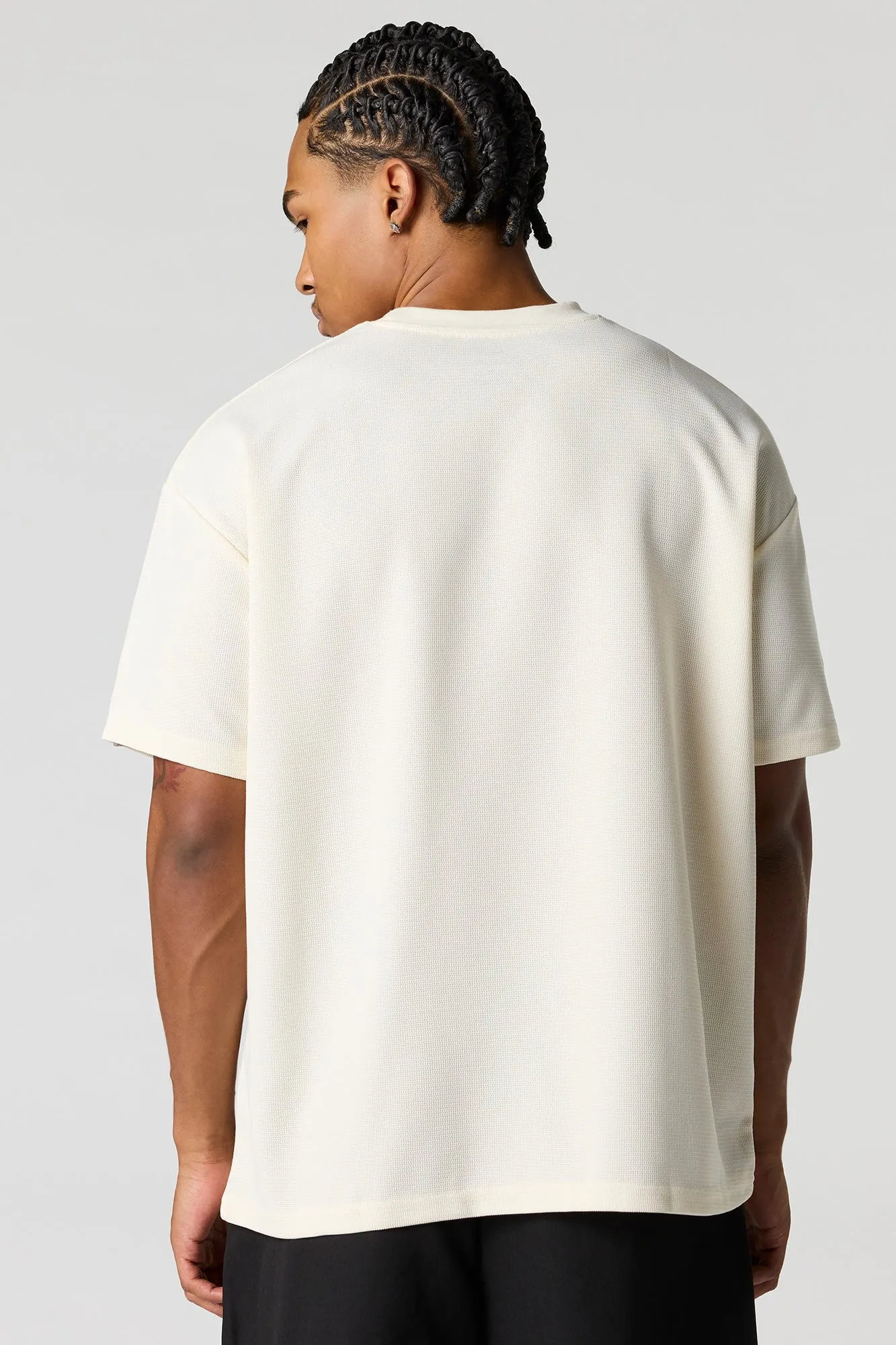 Textured Relaxed T-Shirt sold by Urban Planet product image thumbnail 2