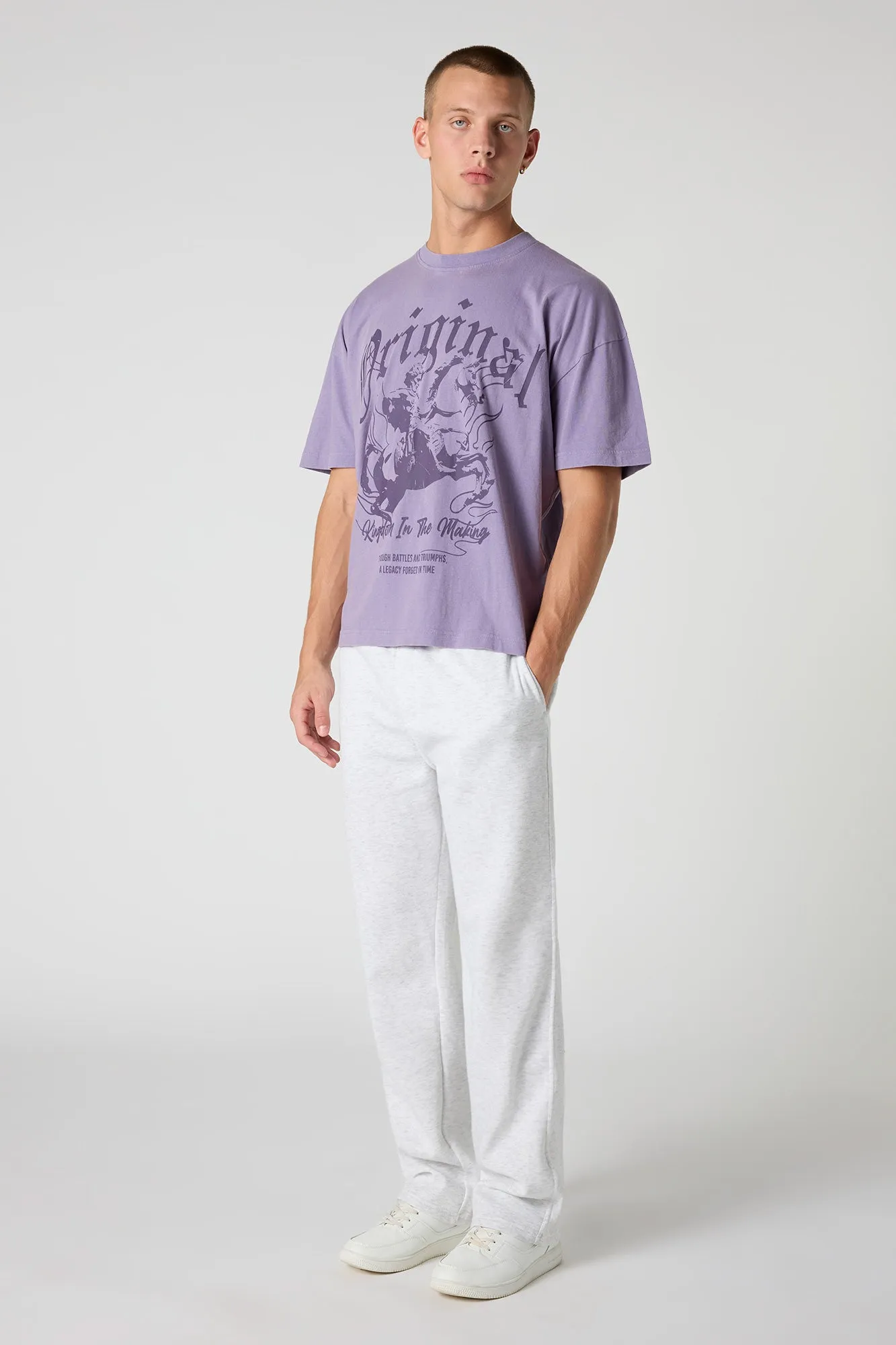 Original Graphic Washed Relaxed T-Shirt sold by Urban Planet product image thumbnail 3