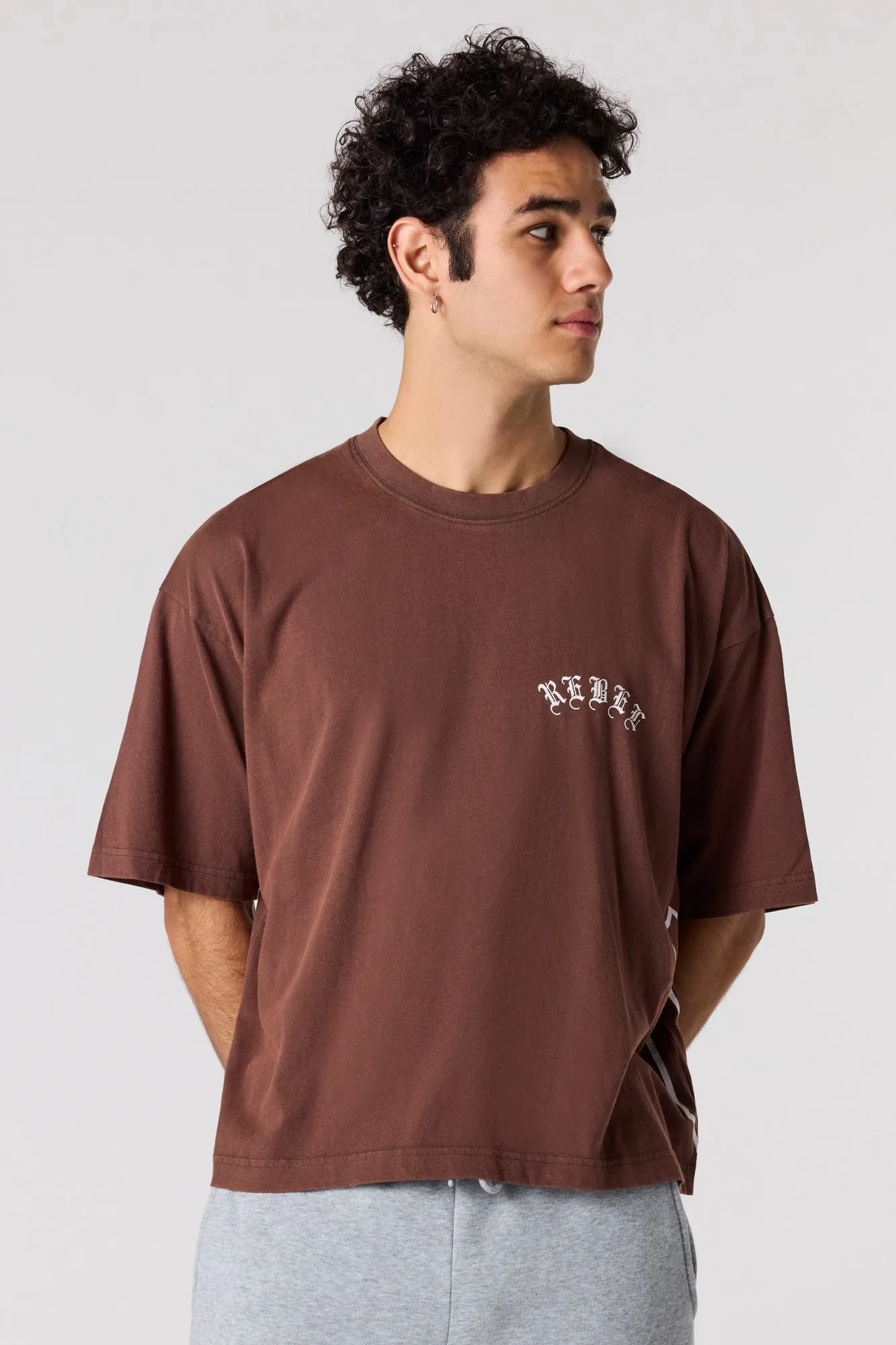 Rebel Graphic T-Shirt sold by Urban Planet product image thumbnail 2