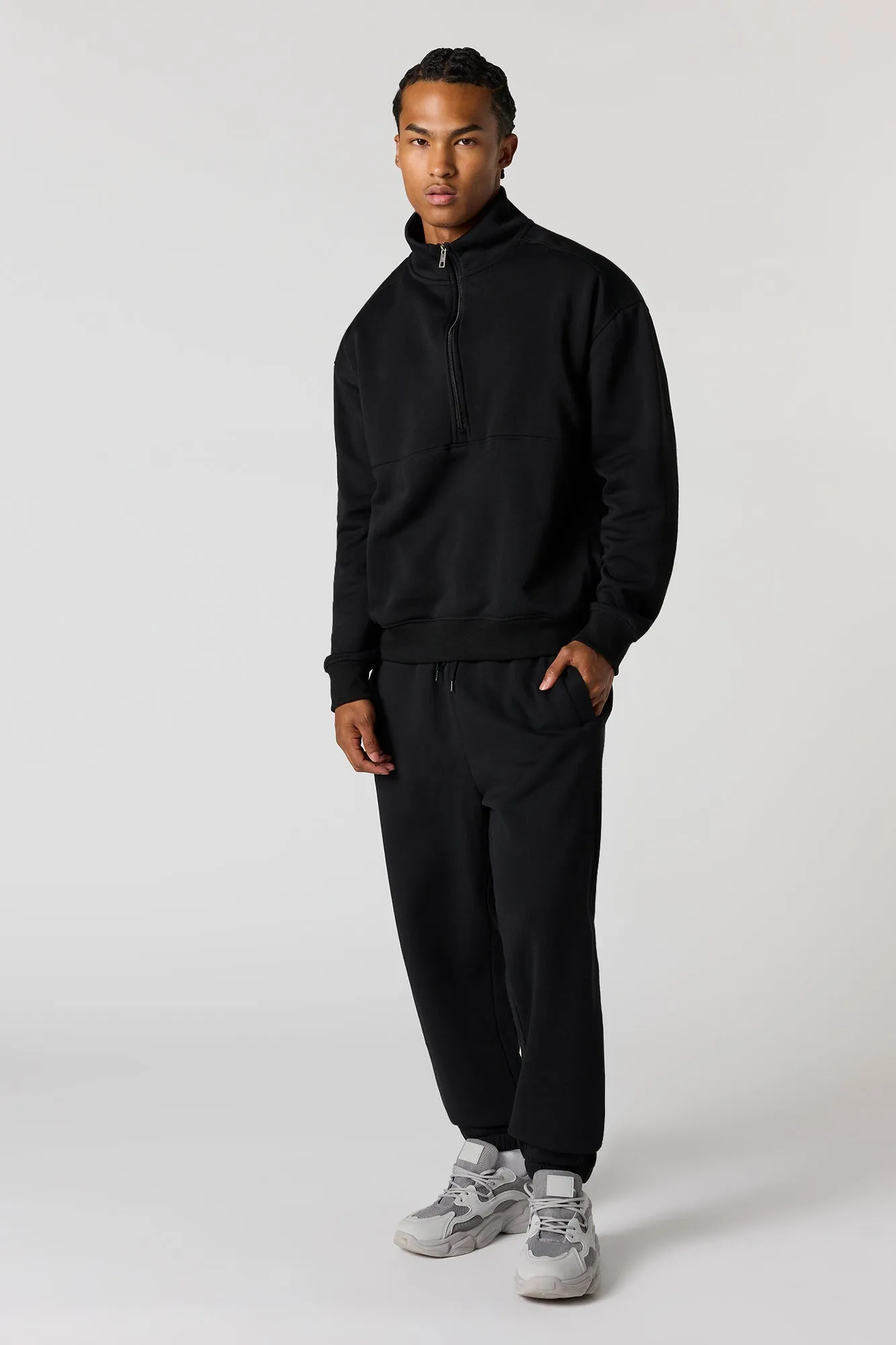 Fleece Drawstring Jogger sold by Urban Planet product image thumbnail 5