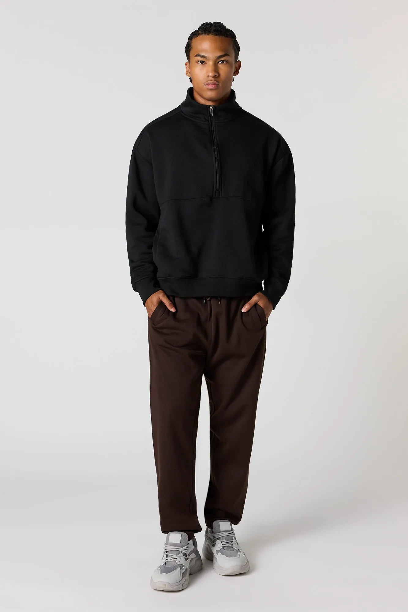 Fleece Drawstring Jogger sold by Urban Planet product image thumbnail 2