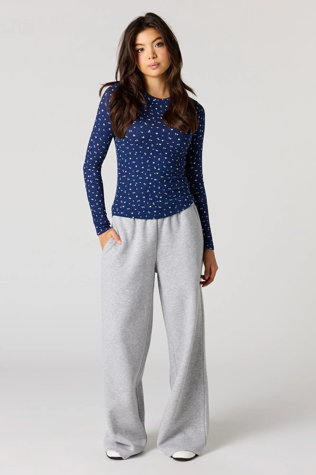 Ribbed Classic Long Sleeve Top sold by Urban Planet product image thumbnail 3