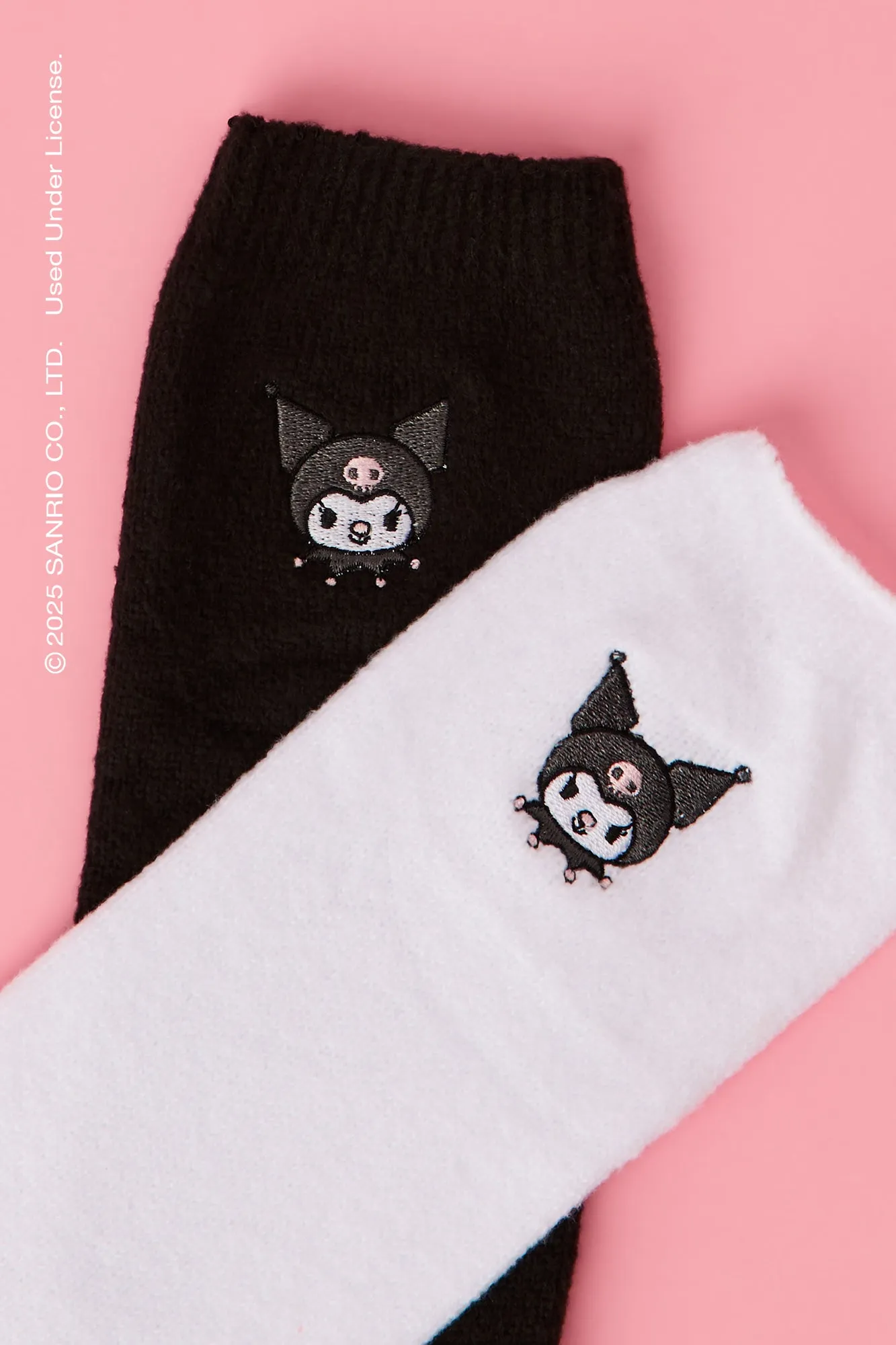 Kuromi™ Embroidered Slouchy Socks sold by Urban Planet product image thumbnail 2