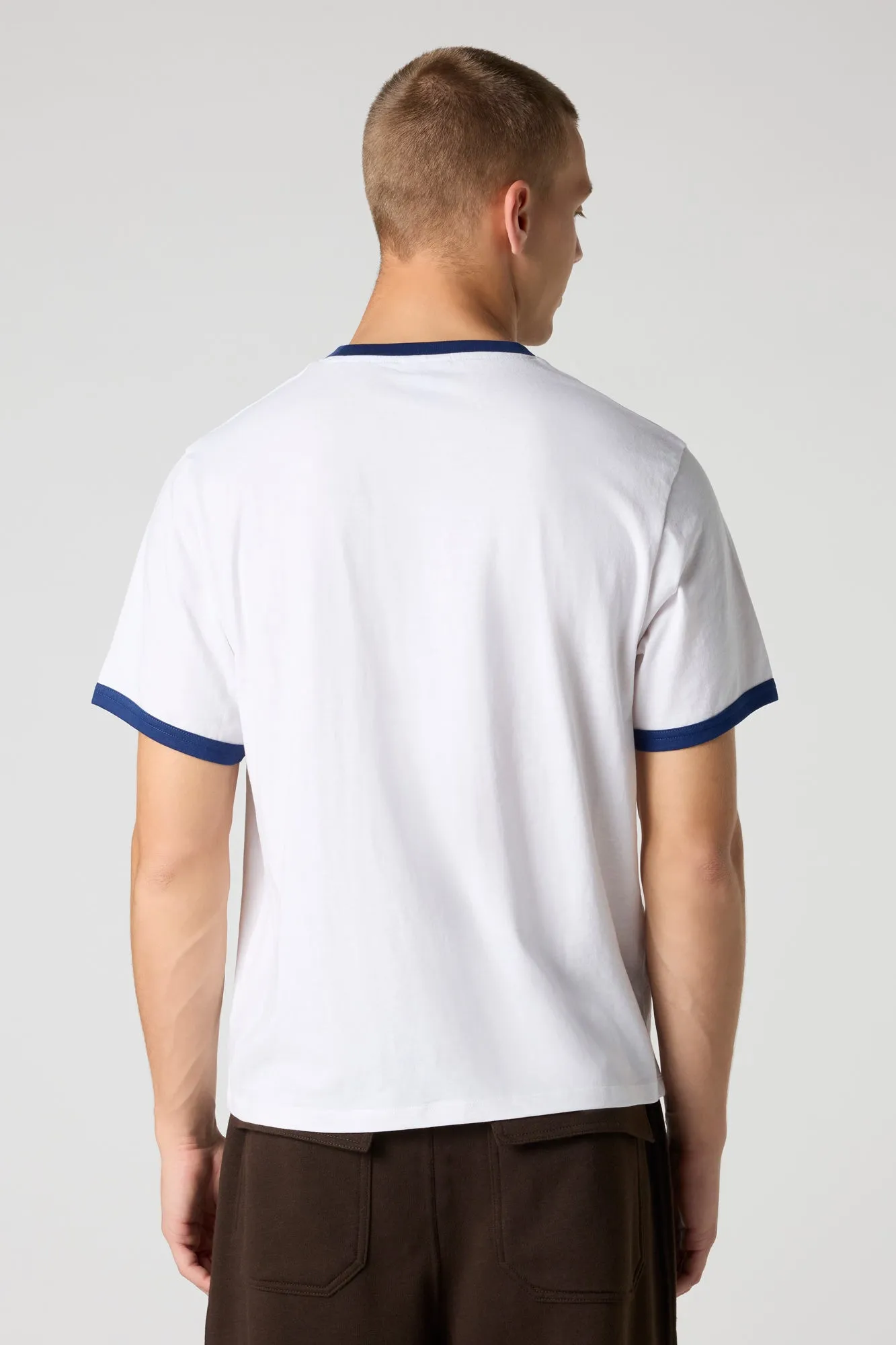 Ford Flocked Print T-Shirt sold by Urban Planet product image thumbnail 2