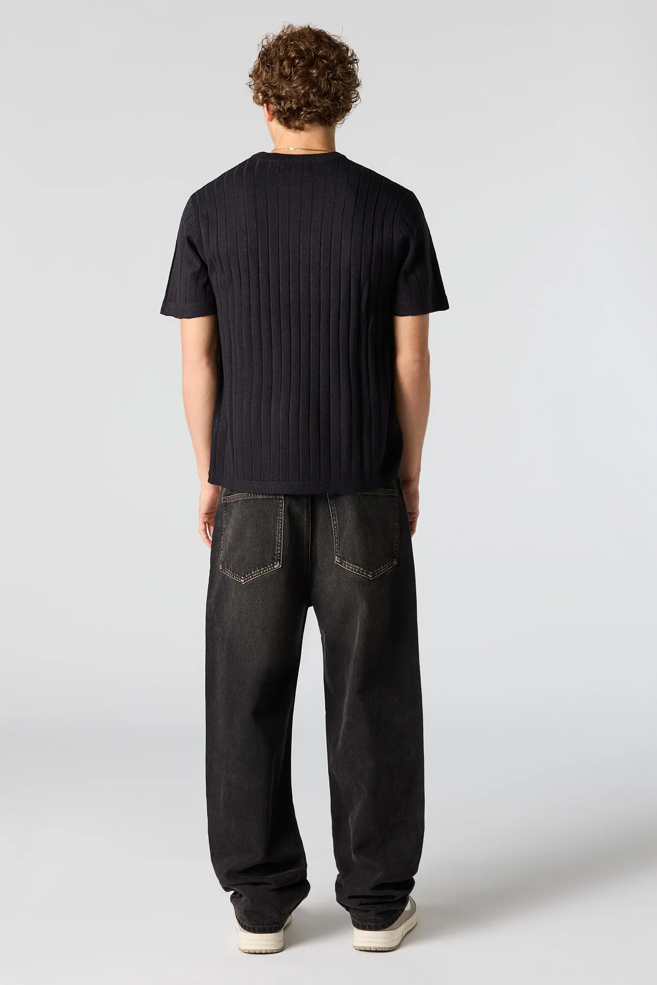 Black Loose Jean sold by Urban Planet product image thumbnail 3