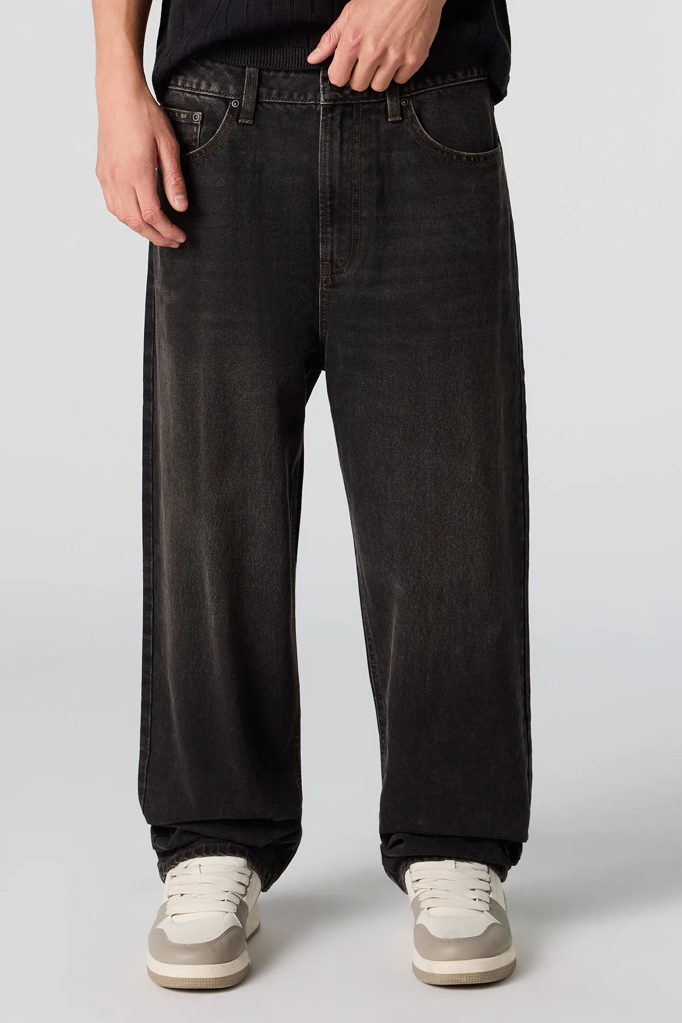 Black Loose Jean sold by Urban Planet