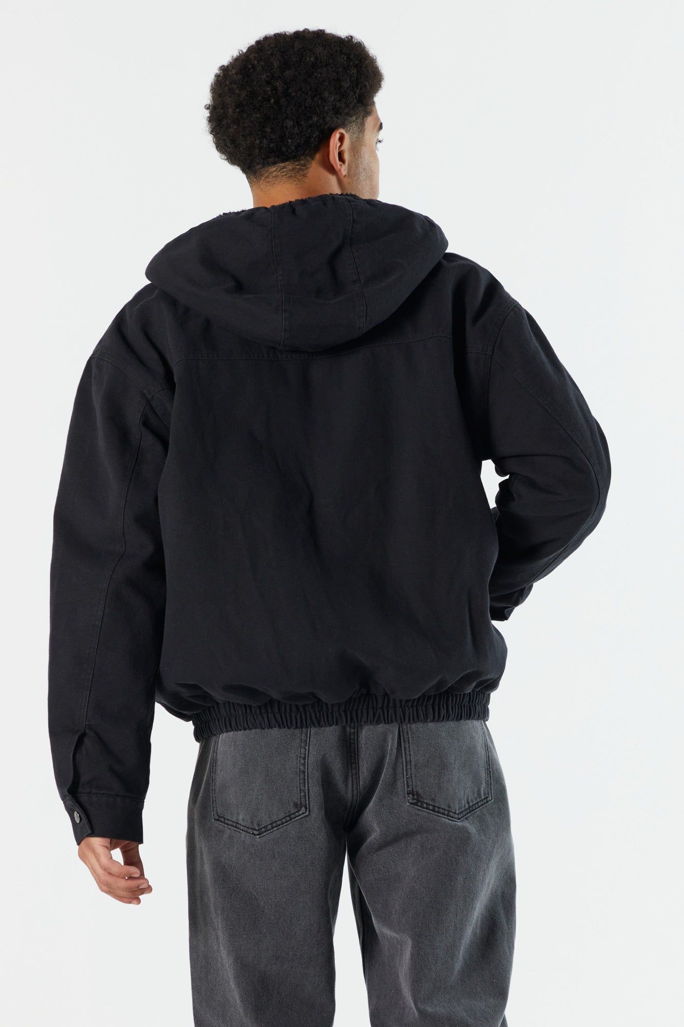 Zip-Up Bomber Jacket sold by Urban Planet product image thumbnail 2