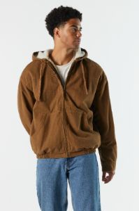 Zip-Up Bomber Jacket sold by Urban Planet