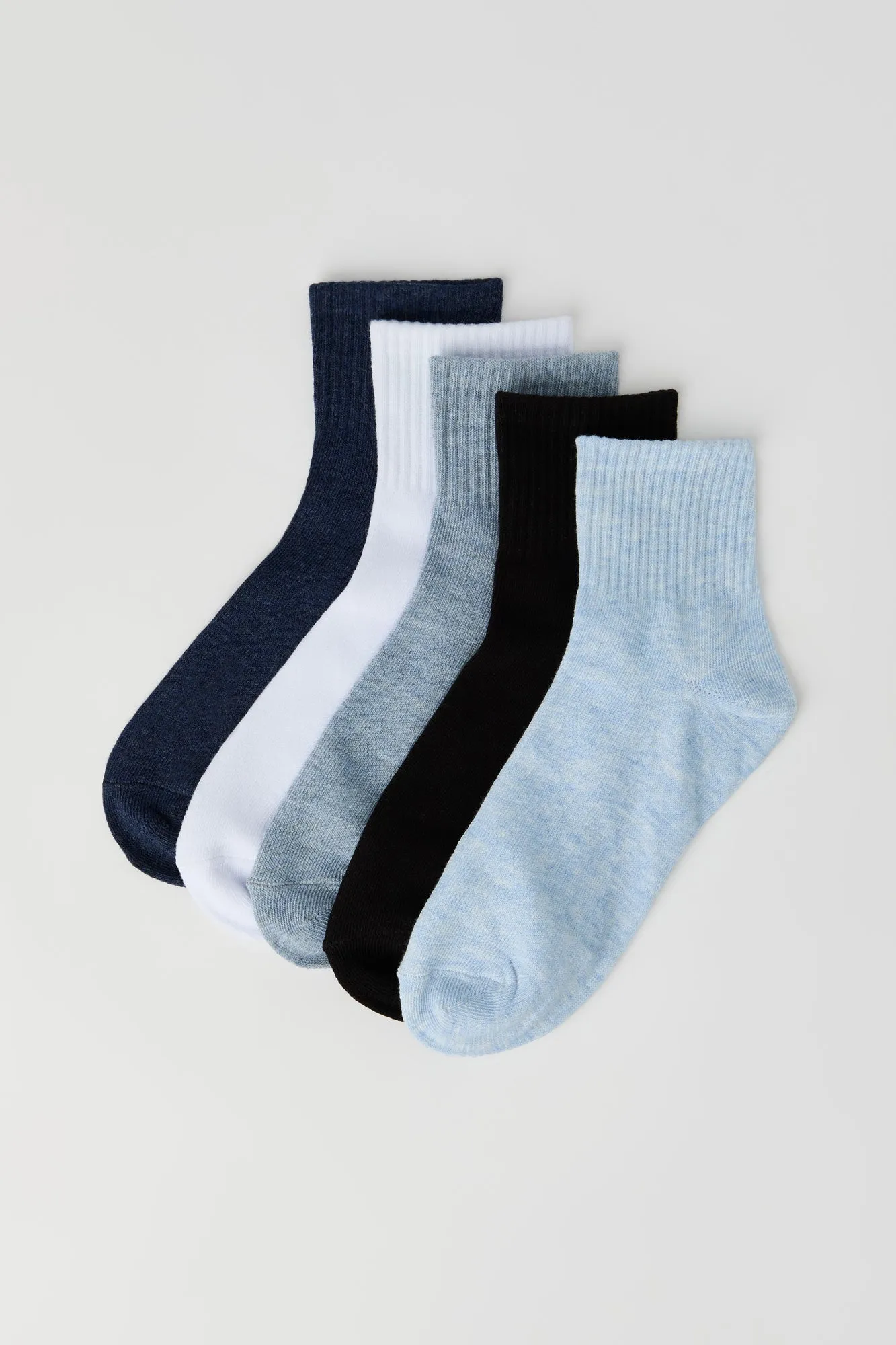 Quarter Socks (5 Pack) sold by Urban Planet product image thumbnail 5