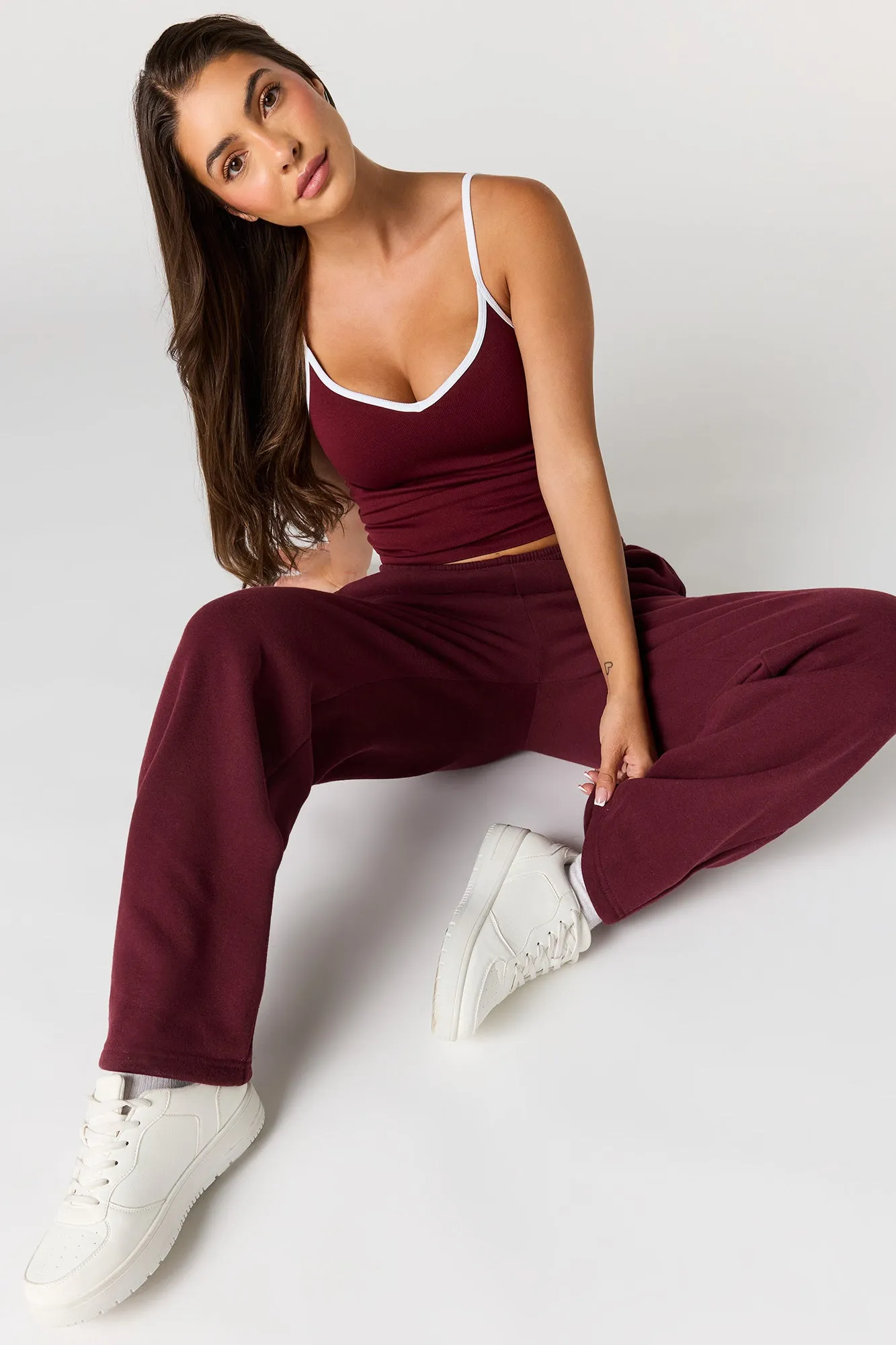 Fleece Baggy Sweatpant sold by Urban Planet