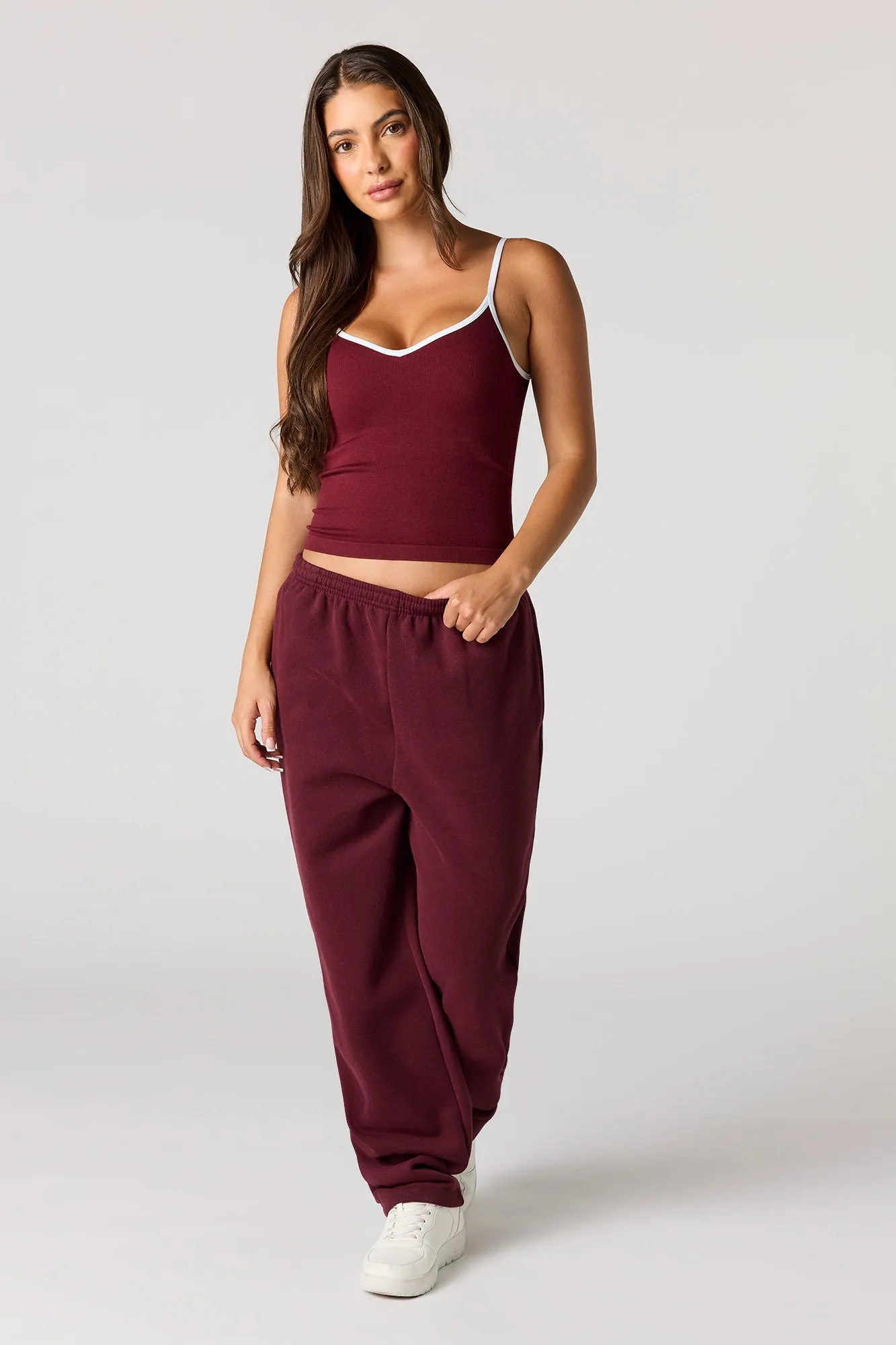 Fleece Baggy Sweatpant sold by Urban Planet product image thumbnail 4