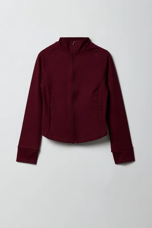 Girls Active Zip-Up Jacket sold by Urban Planet
