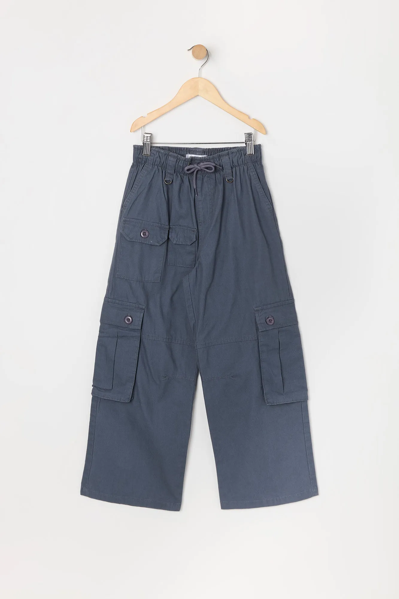 Pantalon cargo à jambe large avec poches multiples pour fille sold by Urban Planet
