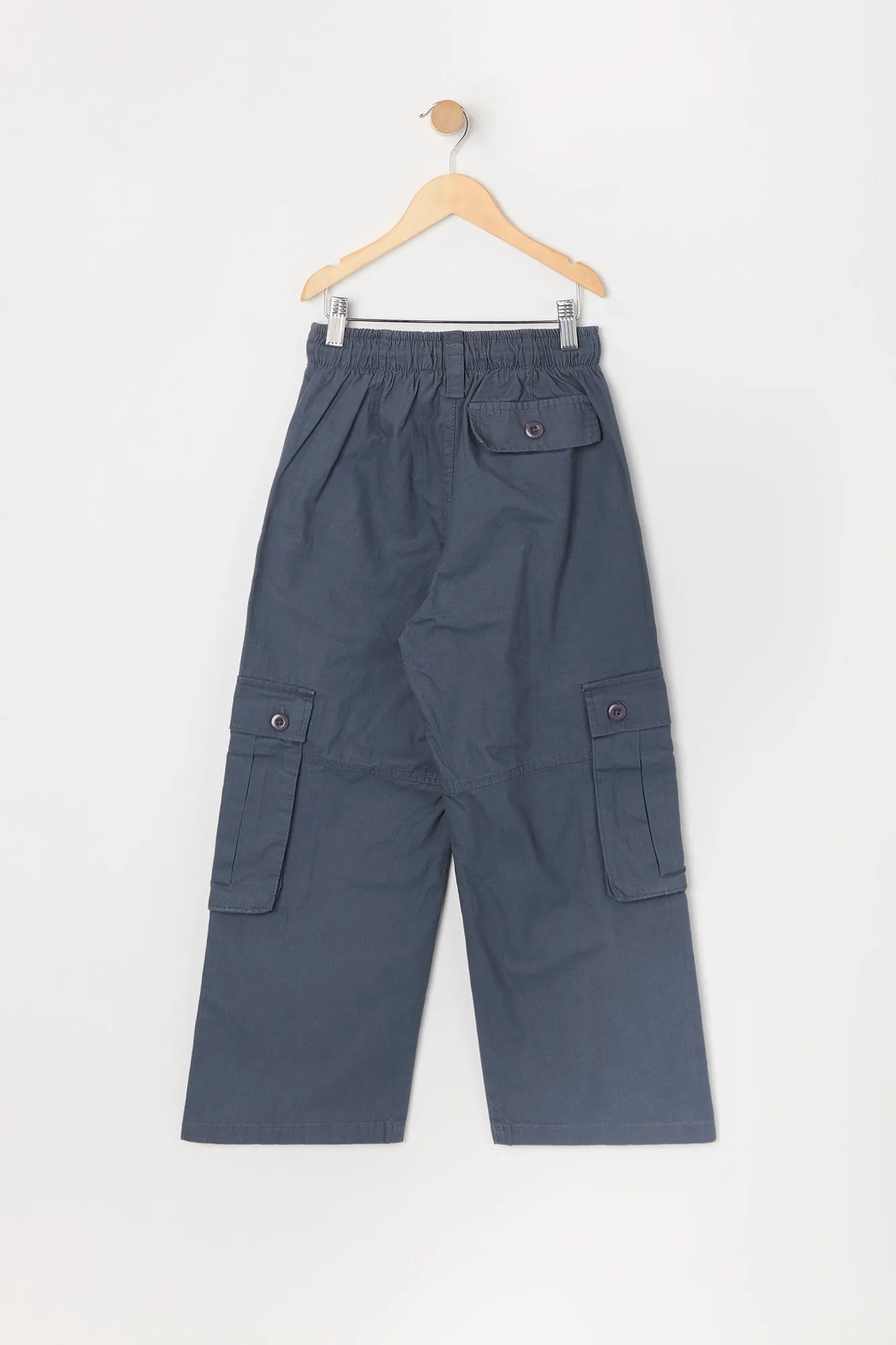Pantalon cargo à jambe large avec poches multiples pour fille sold by Urban Planet product image thumbnail 2