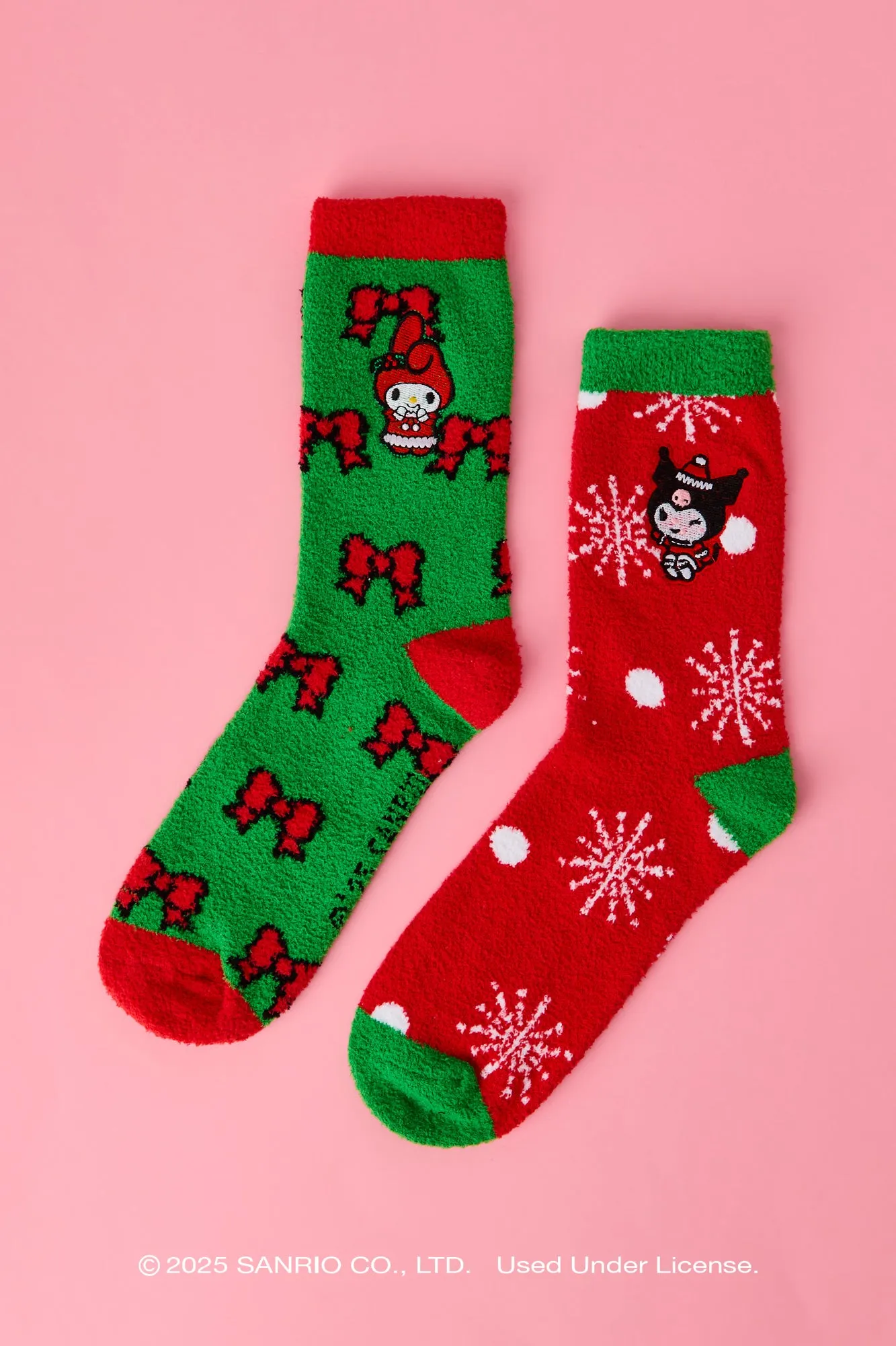 My Melody™ & Kuromi™ Christmas Socks (2 Pack) sold by Urban Planet product image thumbnail 3