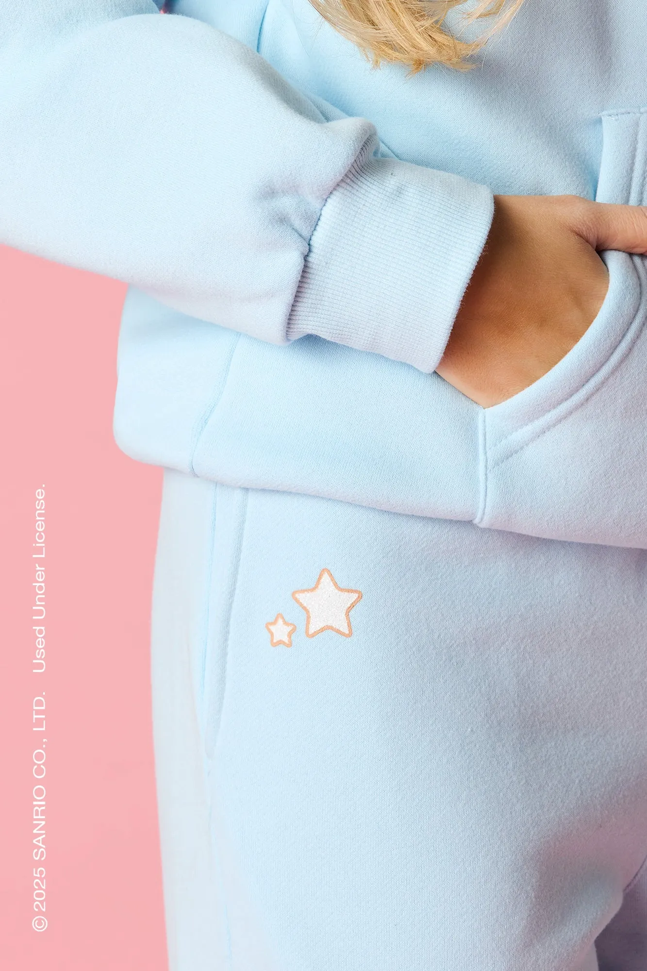 Cinnamoroll™ Graphic Fleece Wide Leg Sweatpant sold by Urban Planet product image thumbnail 4