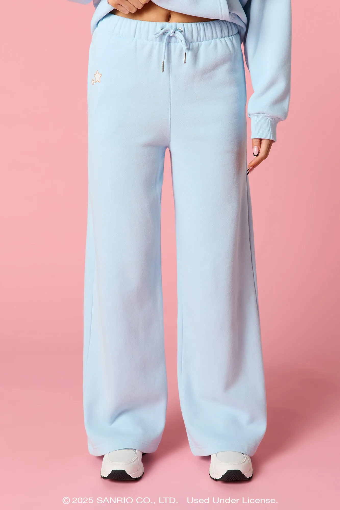 Cinnamoroll™ Graphic Fleece Wide Leg Sweatpant sold by Urban Planet product image thumbnail 2