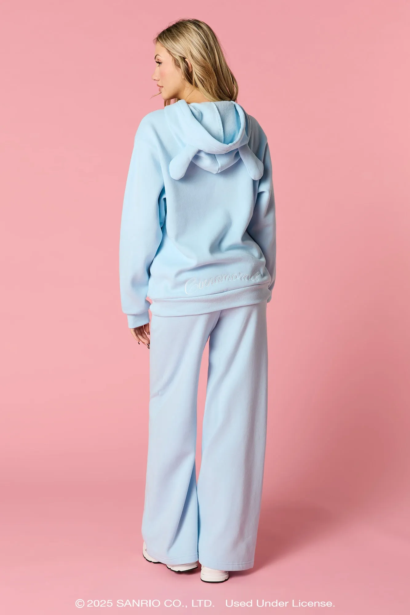 Cinnamoroll™ Graphic Fleece Wide Leg Sweatpant sold by Urban Planet product image thumbnail 3