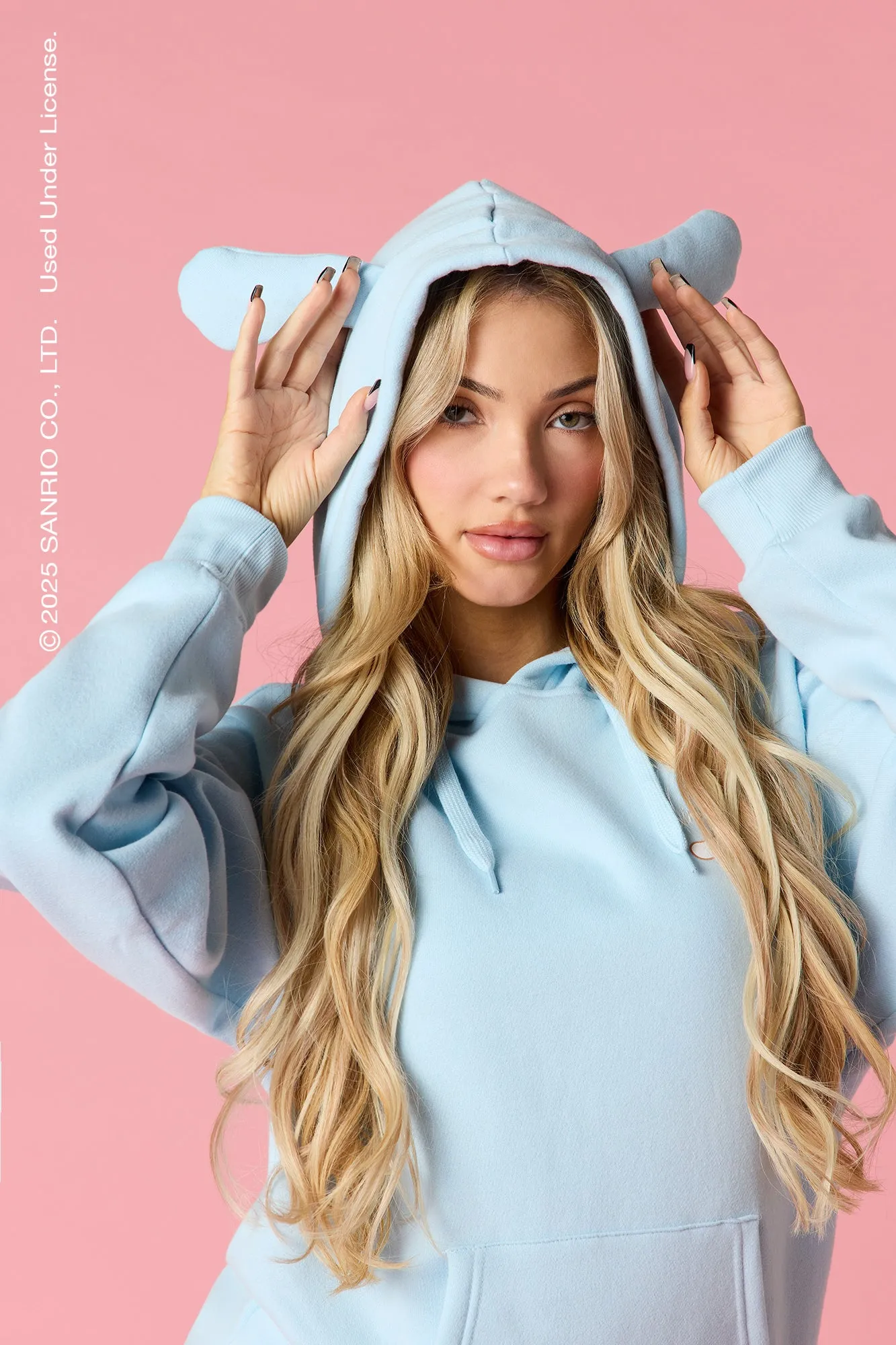 Cinnamoroll™ Embroidered Fleece 3D Hoodie sold by Urban Planet