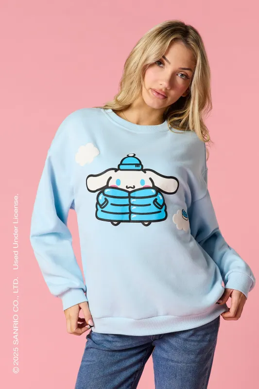 Cinnamoroll™ Puff Print Fleece Sweatshirt sold by Urban Planet