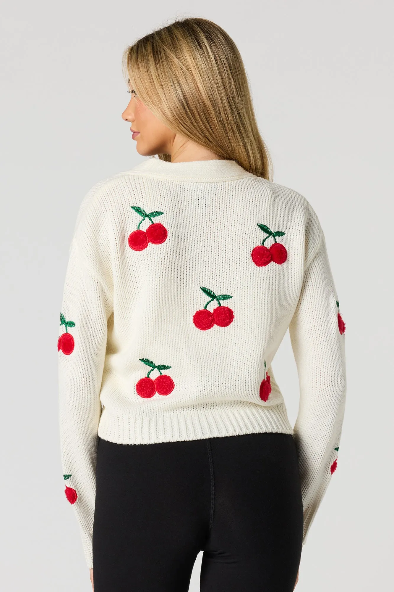 Embroidered Knit Cardigan sold by Urban Planet product image thumbnail 2