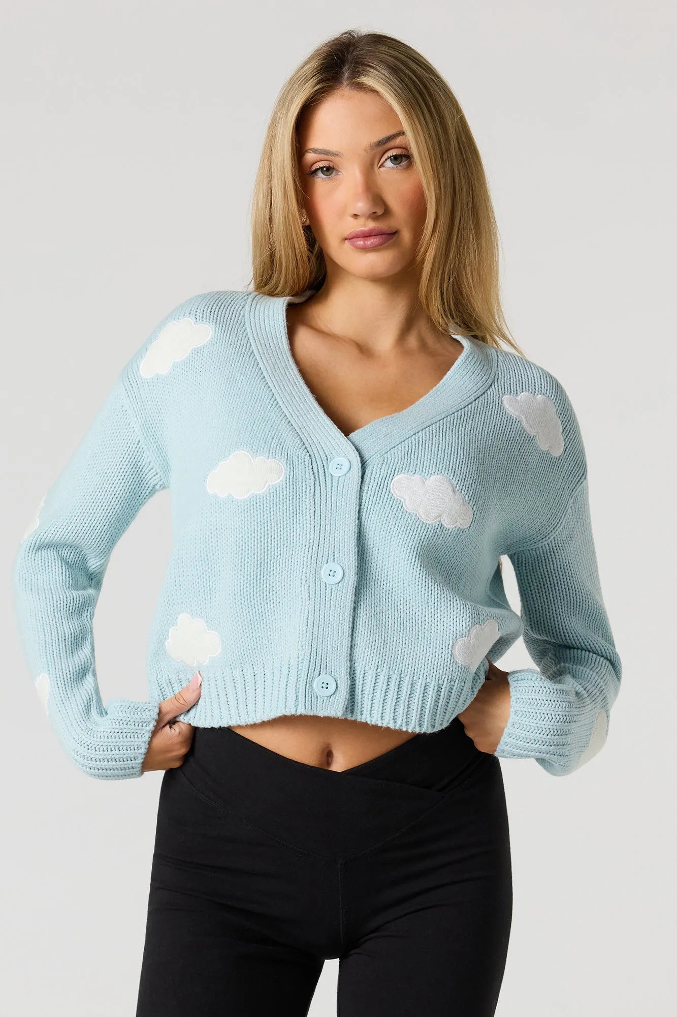 Embroidered Knit Cardigan sold by Urban Planet product image thumbnail 4