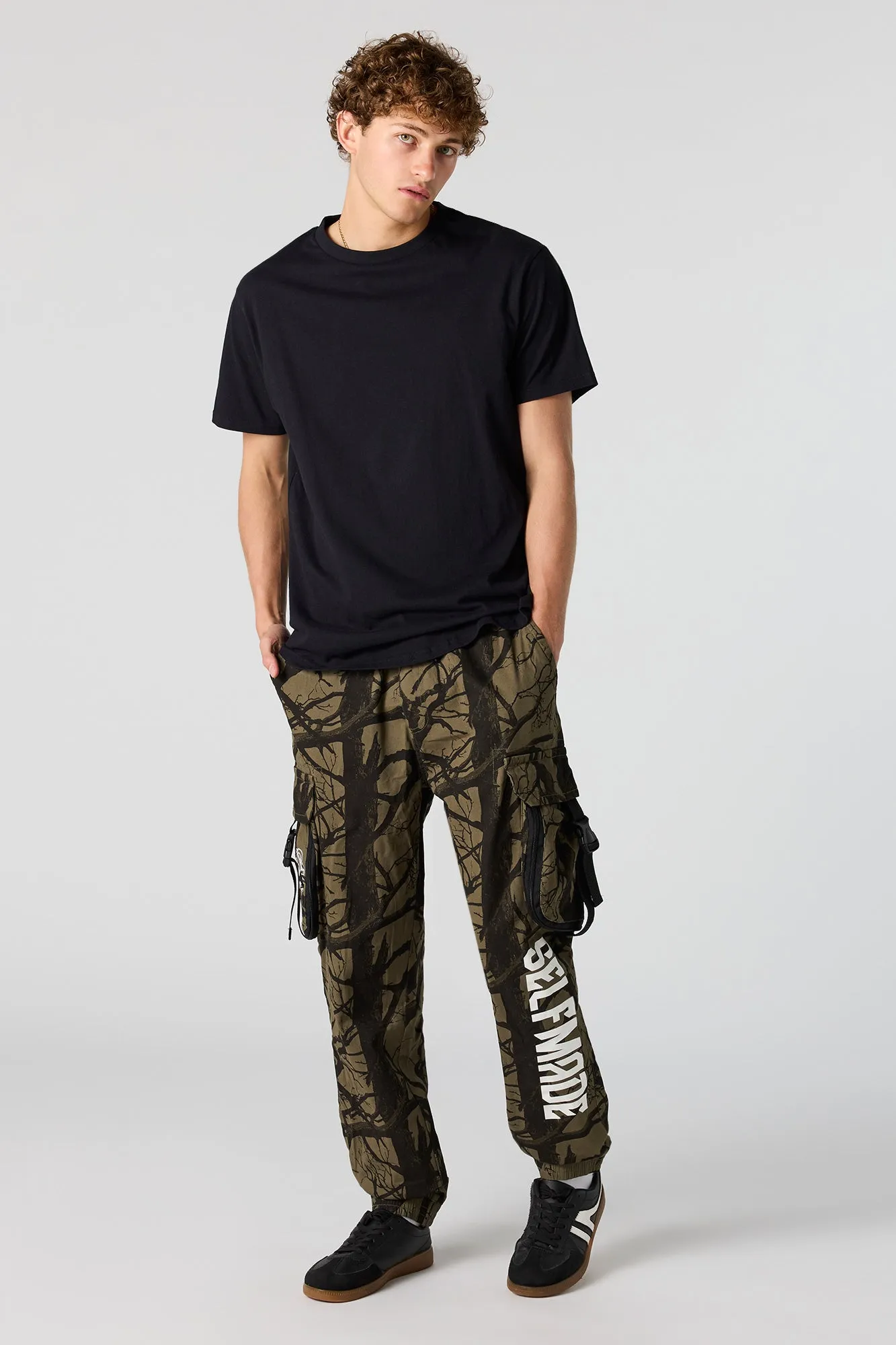 Selfmade Graphic Cargo Jogger sold by Urban Planet product image thumbnail 2