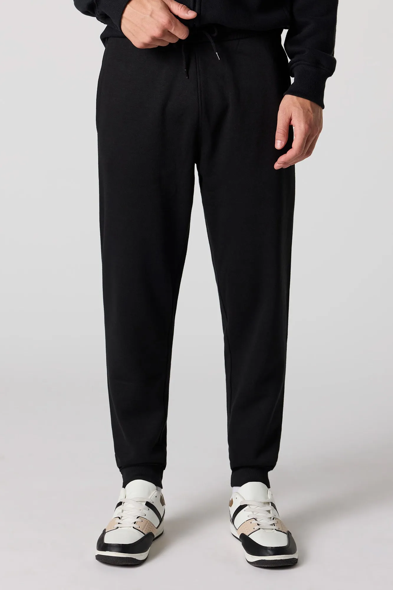 Solid Fleece Jogger sold by Urban Planet product image thumbnail 4