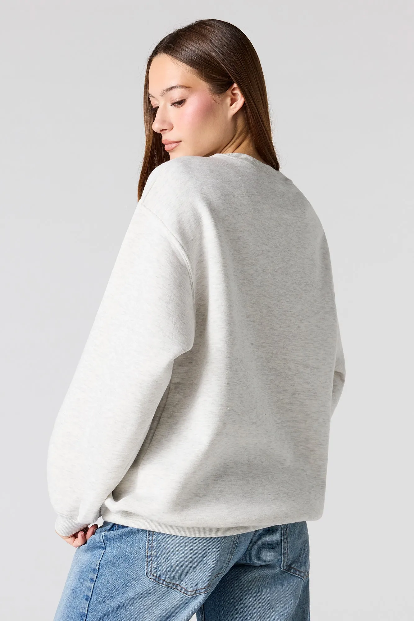 Ford Bronco Embroidered Christmas Fleece Sweatshirt sold by Urban Planet product image thumbnail 2