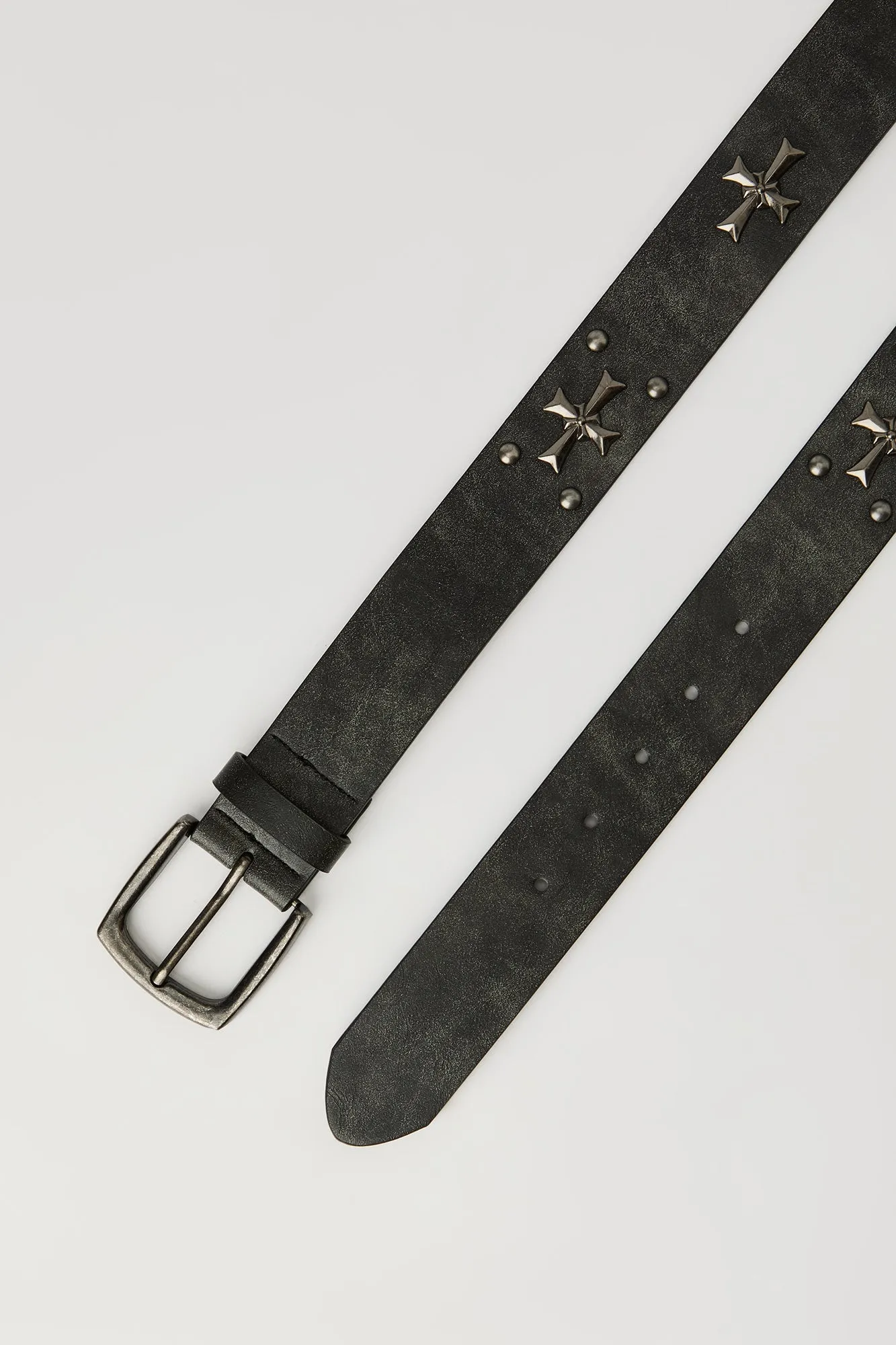 Cross Studded Belt sold by Urban Planet product image thumbnail 2