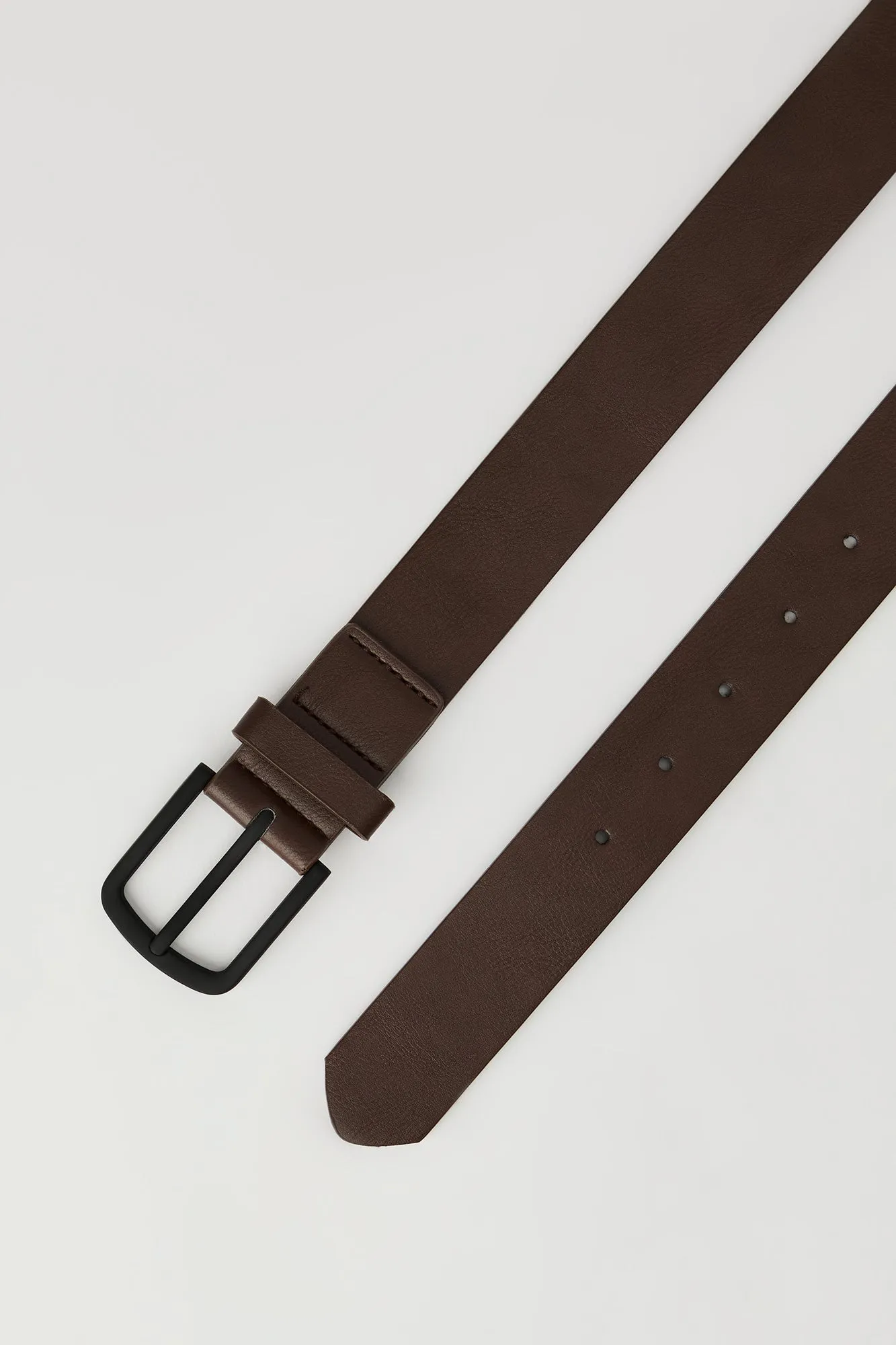 Classic Faux Leather Belt sold by Urban Planet product image thumbnail 2