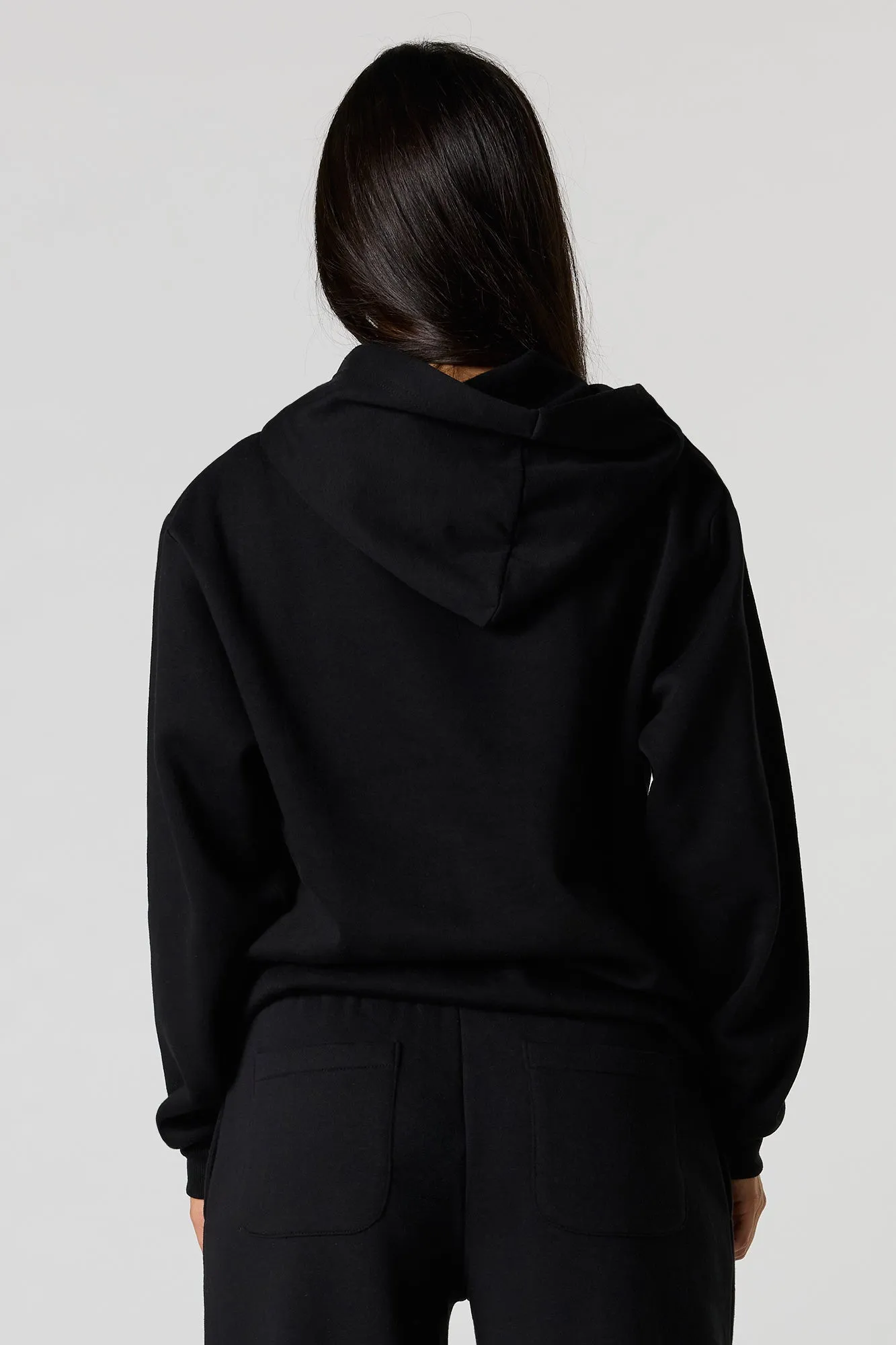 Oversized Fleece Hoodie sold by Urban Planet product image thumbnail 5