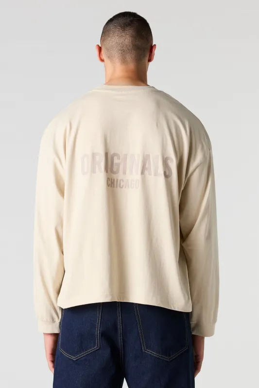 Originals HD Print Long Sleeve Top sold by Urban Planet