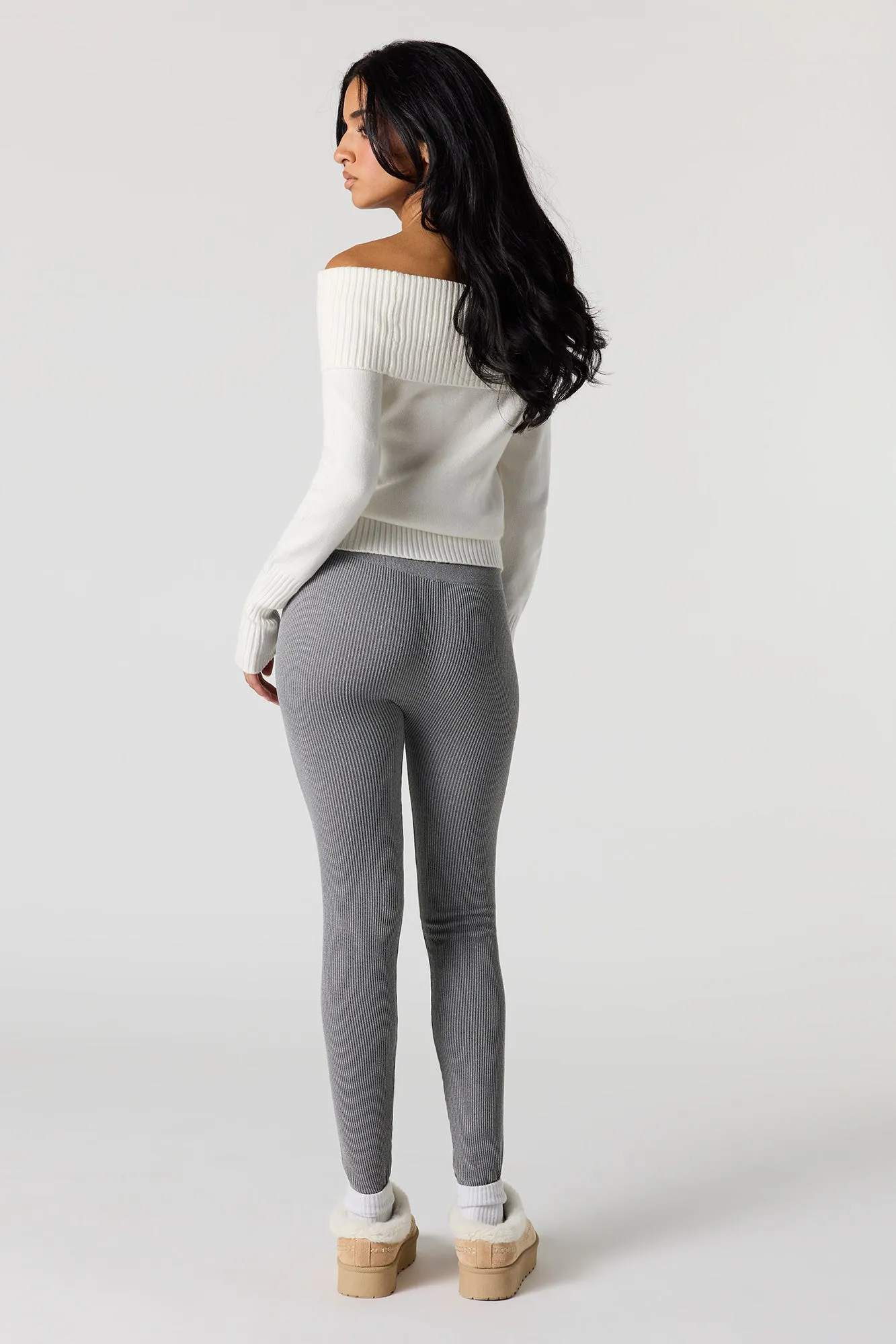Ribbed Legging sold by Urban Planet product image thumbnail 3