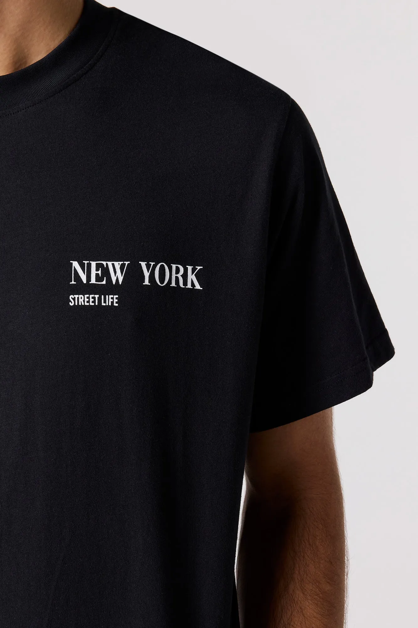 Manhattan NY Graphic T-Shirt sold by Urban Planet product image thumbnail 4