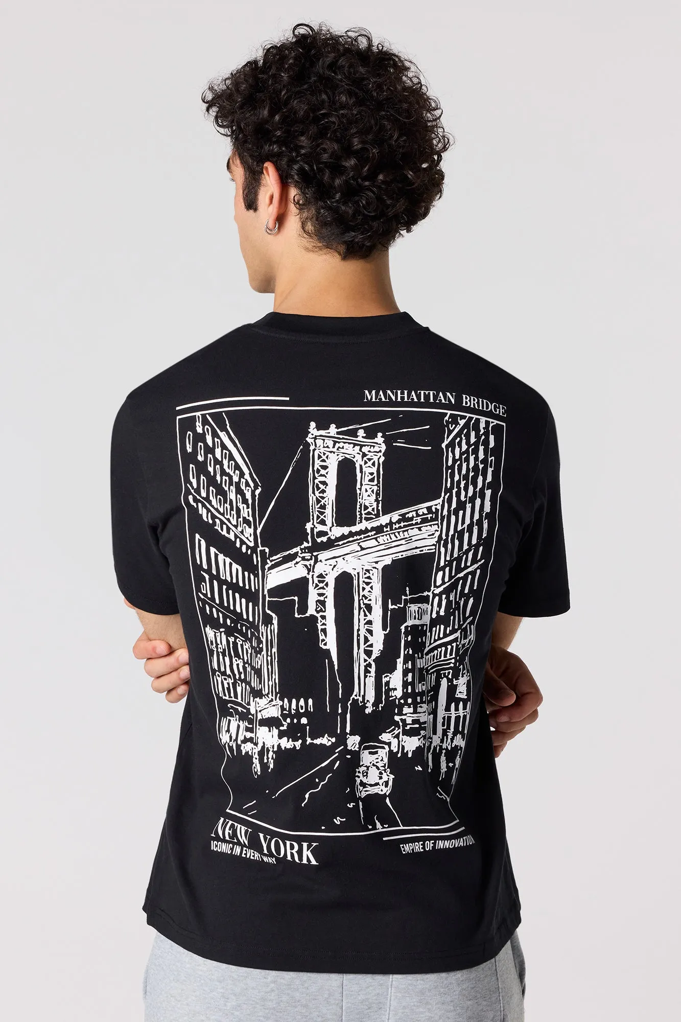 Manhattan NY Graphic T-Shirt sold by Urban Planet