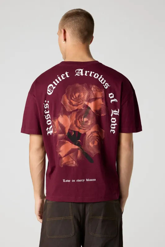 Love Bloom Graphic Relaxed T-Shirt sold by Urban Planet