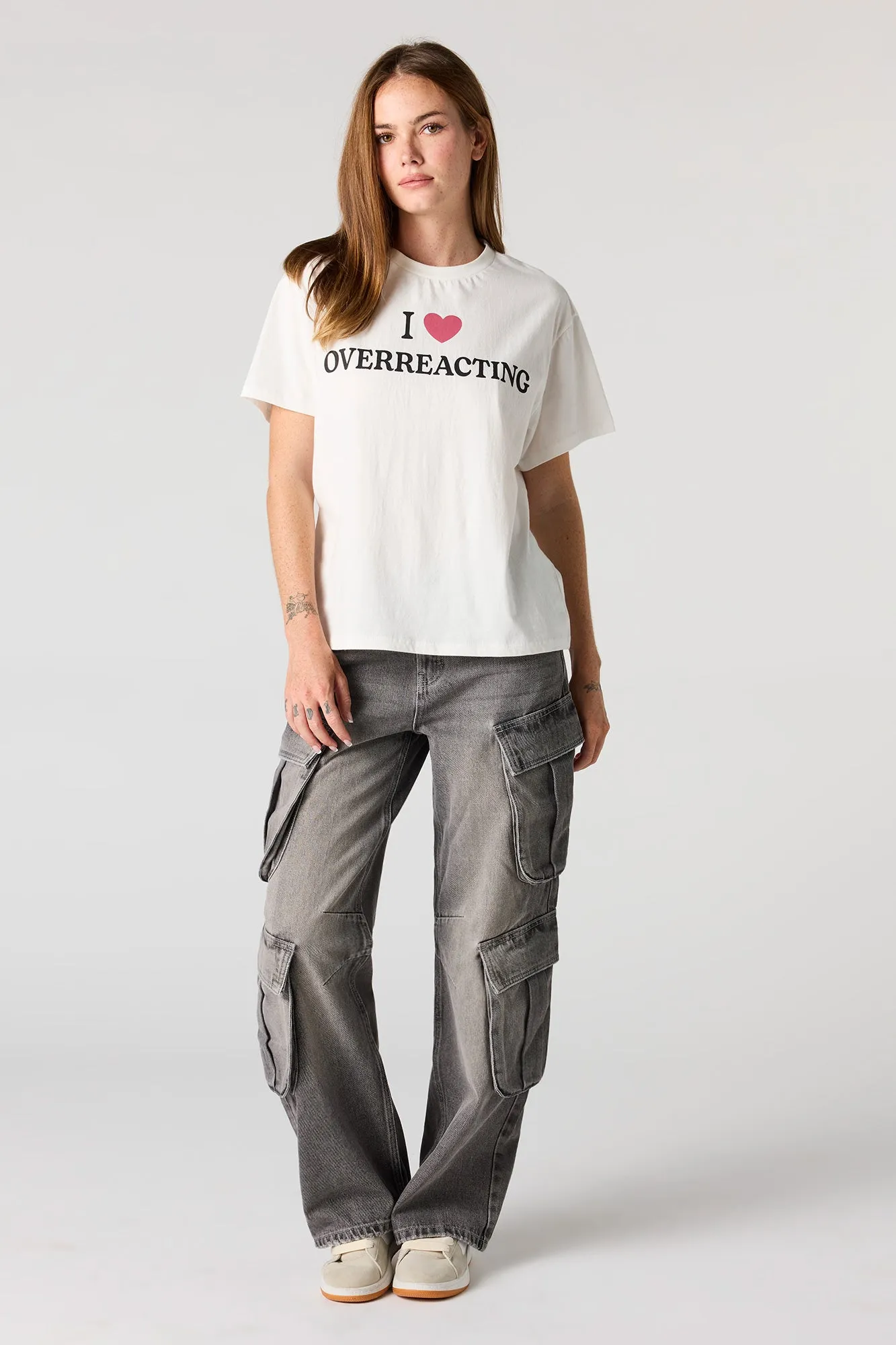 Graphic Boxy Boyfriend T-Shirt sold by Urban Planet product image thumbnail 3