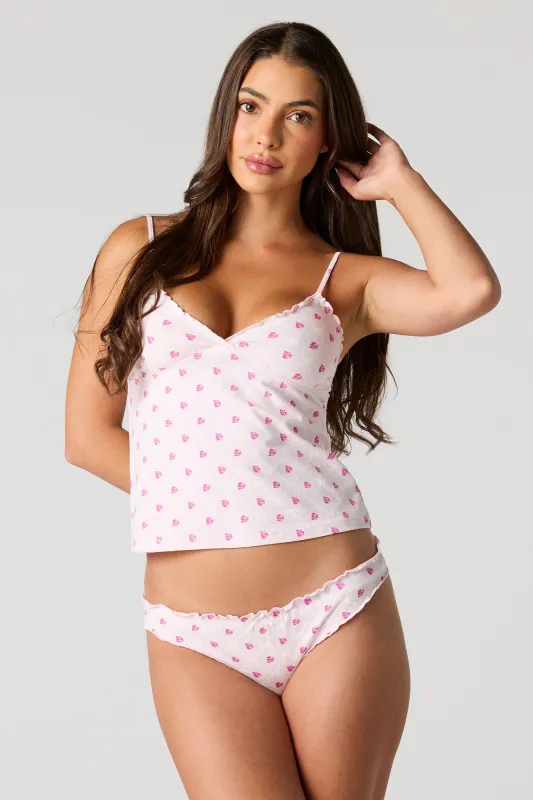 Printed Tank & Panty Set sold by Urban Planet