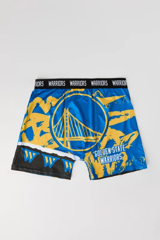 Golden State Warriors Print Boxer Brief sold by Urban Planet