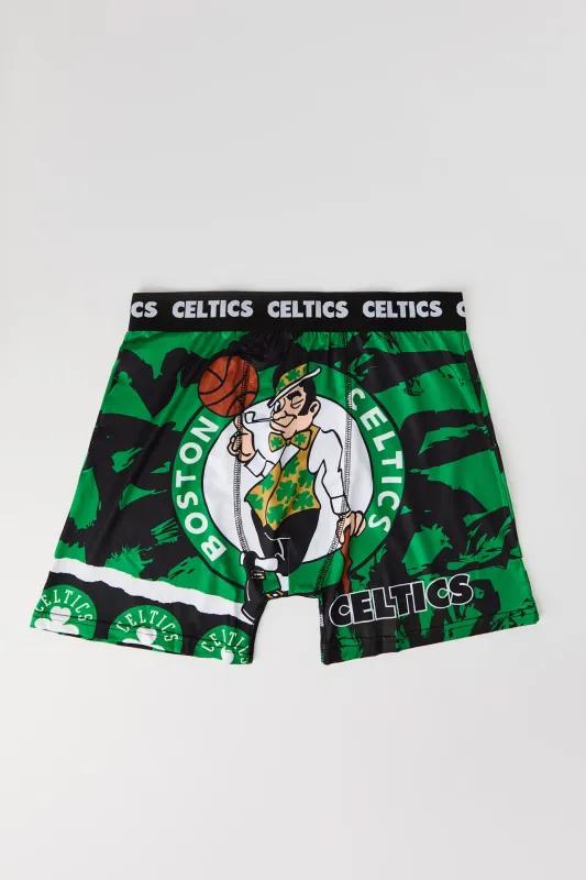 Boston Celtics Print Boxer Brief sold by Urban Planet