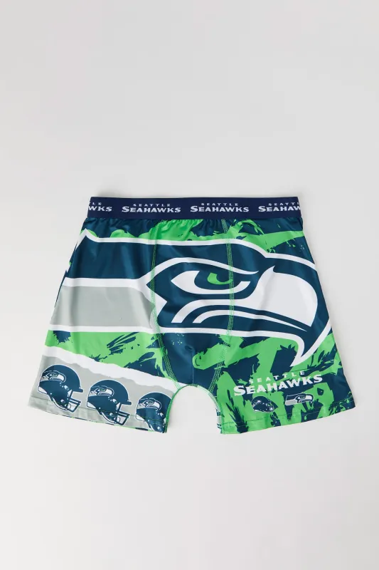 Seattle Seahawks Print Boxer Brief sold by Urban Planet