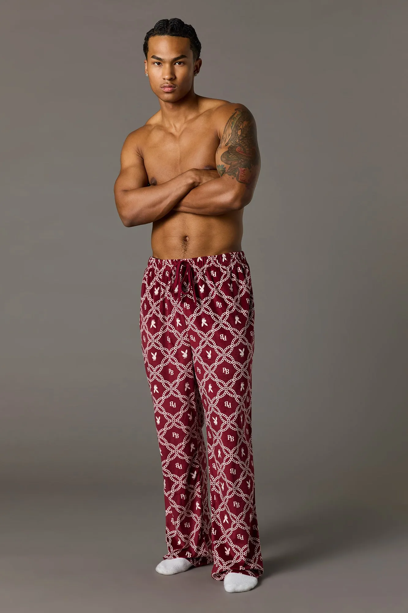 Playboy Print Pajama Pant sold by Urban Planet product image thumbnail 2