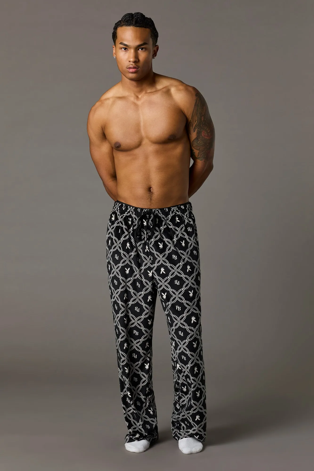 Playboy Print Pajama Pant sold by Urban Planet product image thumbnail 5