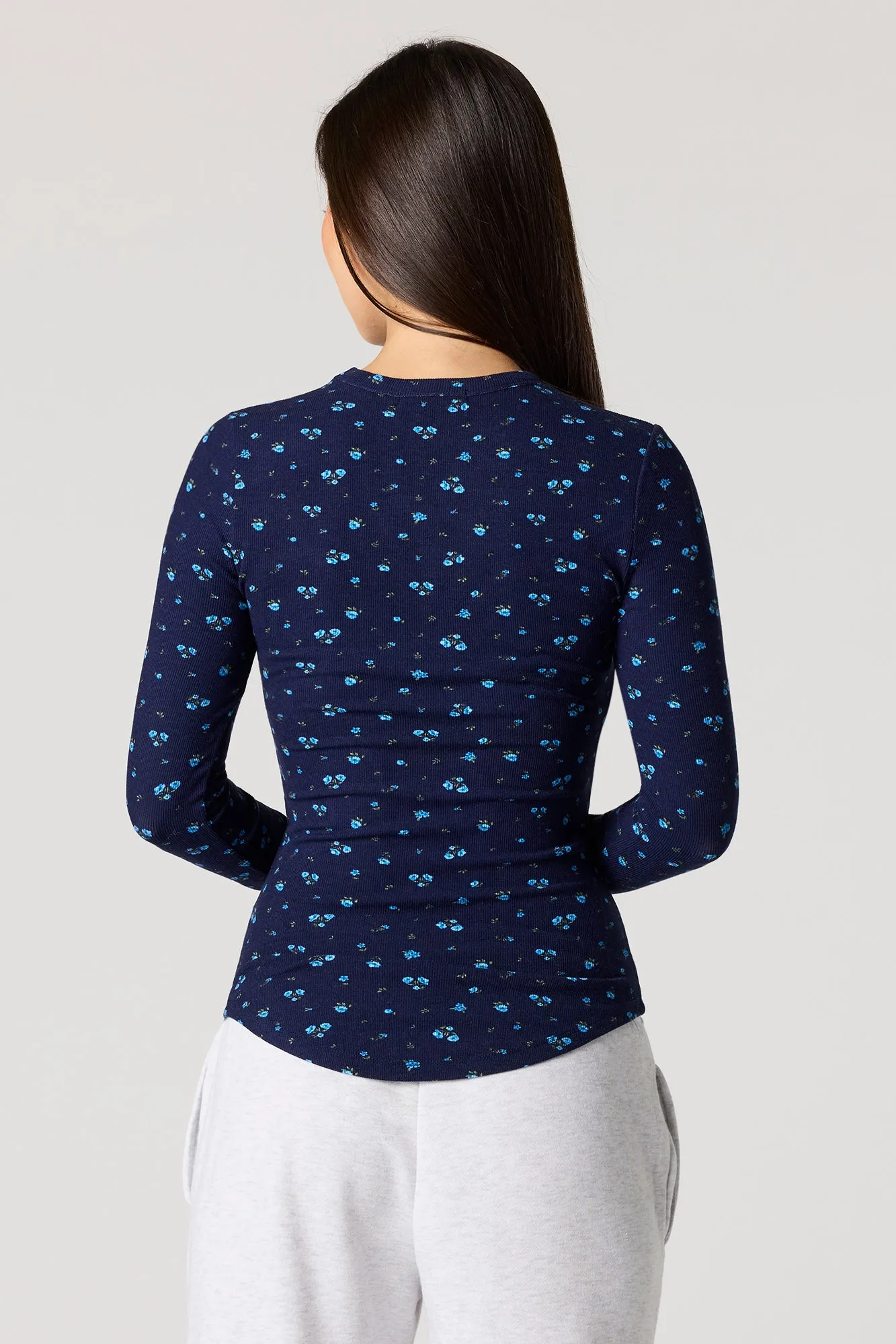 Ribbed Long Sleeve Top sold by Urban Planet product image thumbnail 2