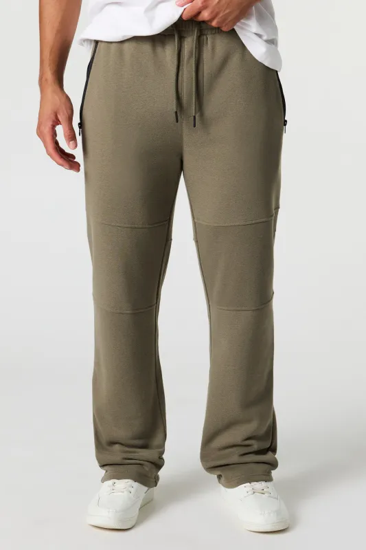 Fleece Zip Pocket Sweatpant sold by Urban Planet